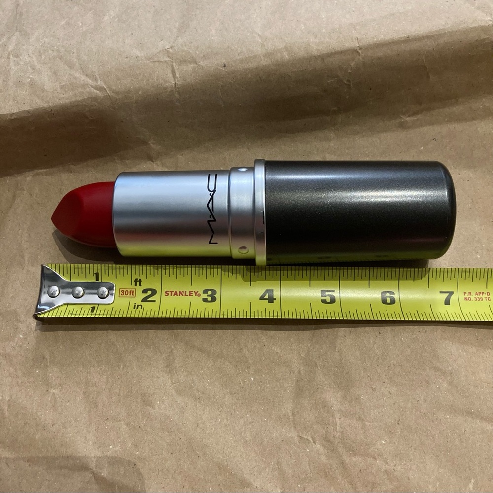 MAC Lipstick shaped Brush Canister container